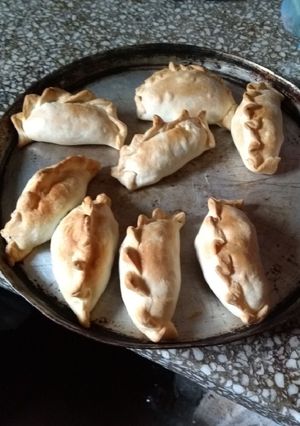 Una foto de Empanadas de pollo y espinaca