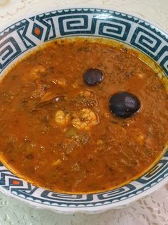 صورة لوصفة مرقة ربيان 🥣🦐🦐