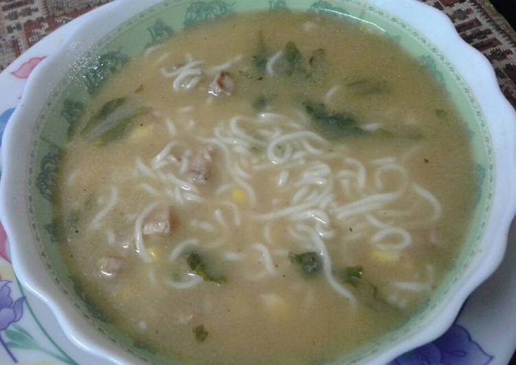 Recipe of Super Quick Homemade Chicken Noodles Soup