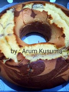 Foto resep Marmer Cake ala Pak Sahak(metode "all in one")