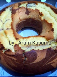 Foto resep Marmer Cake ala Pak Sahak(metode "all in one")