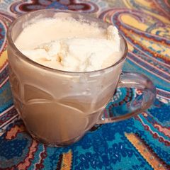 Cold coffee with icecream A picture of Cold coffee with icecream.