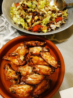 Una foto de Alitas "light" al horno