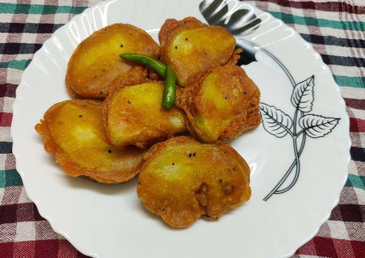 Steps to Prepare Super Quick Ash Gourd Pocket Pakora