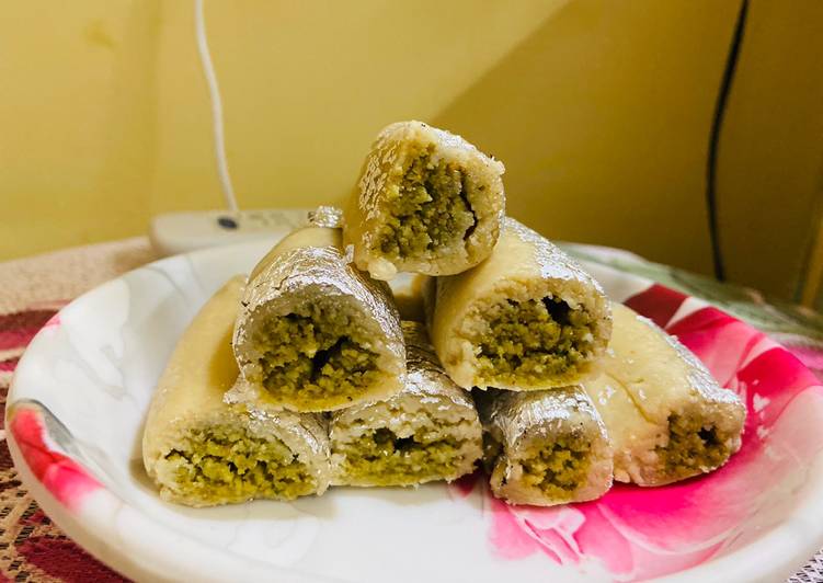 Step-by-Step Guide to Prepare Any-night-of-the-week Kaju pista roll