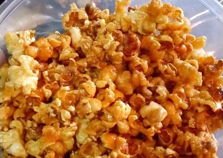 Resep Pop Corn with Brown Sugar and Cheese, Lezat