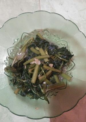 Foto resep Tumis kangkung yg simpel