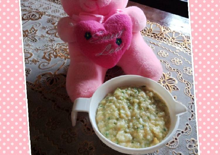 Bahan-bahan Tim brokoli wortel telur ayam kampung(8m) yang enak Untuk Jualan