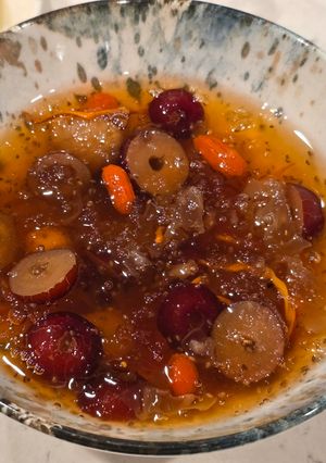 Hình của món Chè dưỡng nhan cục súc (nhiều topping, đặc).
