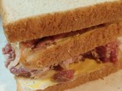 A picture of cold sandwich