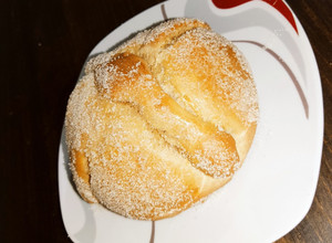Una foto de Pan de muerto