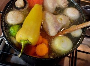 Tyúkhúsleves recept fotója