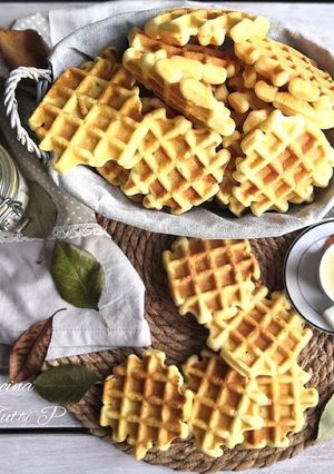 Une photo de Galettes belges ou gaufres du nord