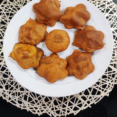 A picture of Bhoplyache Gharge Pumpkin Puri.