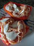Morrones rellenos (vegano)