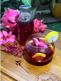 Foto resep Teh Kulit Buah Naga Nikmat