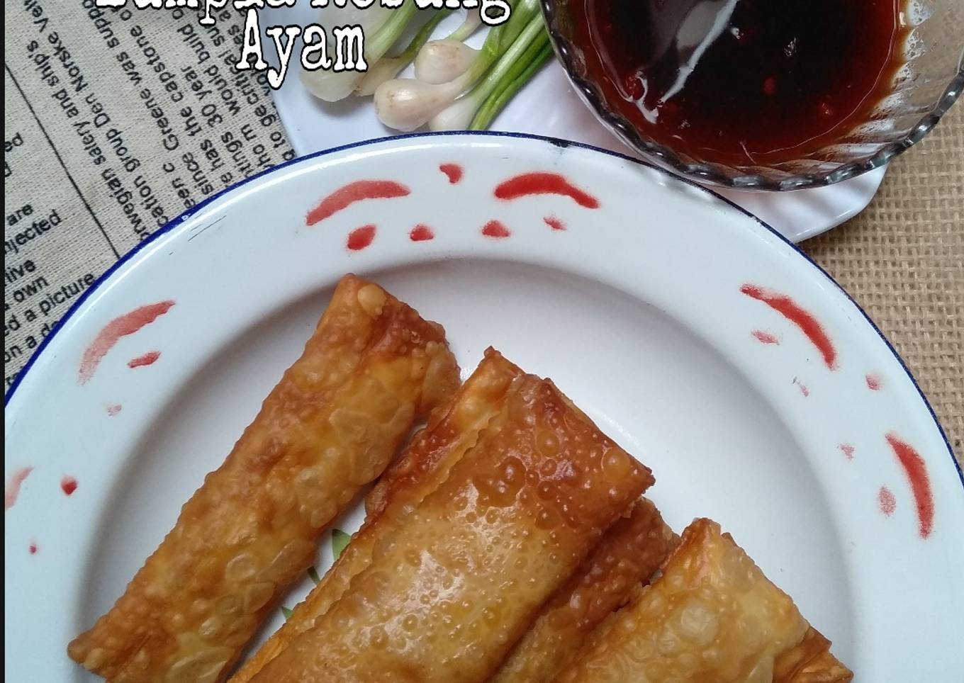 Lumpia Rebung Ayam