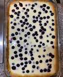Kuchen yogurt, leche condensada y fruta 🤤