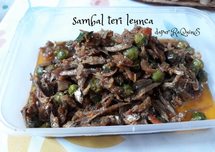 Sambal teri leunca