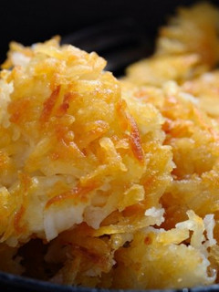 Una foto de Crujientes hash browns