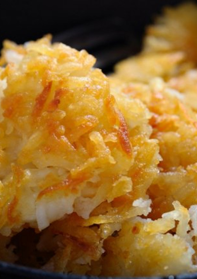 Una foto de Crujientes hash browns
