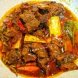 Krengsengan Iga Pedas