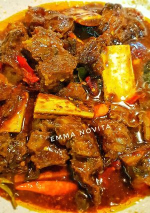 Foto resep Krengsengan Iga Pedas