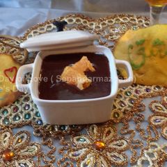 A picture of Chocolate soup.