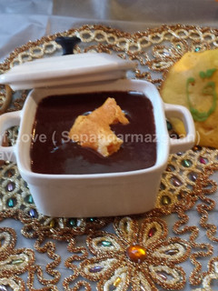 A picture of Chocolate soup.