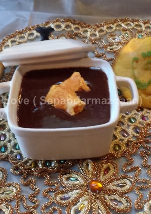 A picture of Chocolate soup.