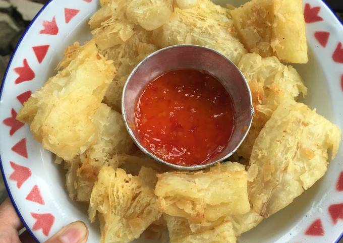 Resep Singkong Keju Merekah Lembut di Dalam 😂 yang Bisa Manjain Lidah