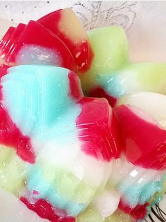 عکسی از دستور ژله بستنی