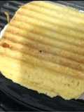 Pão de milho no micro-ondas