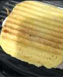 Pão de milho no micro-ondas