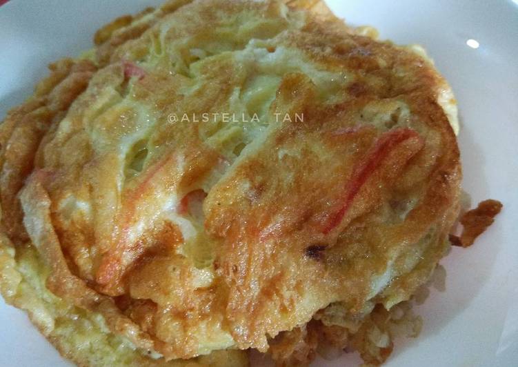 Resep Surimi (Crab Stick) Omelette Anti Gagal