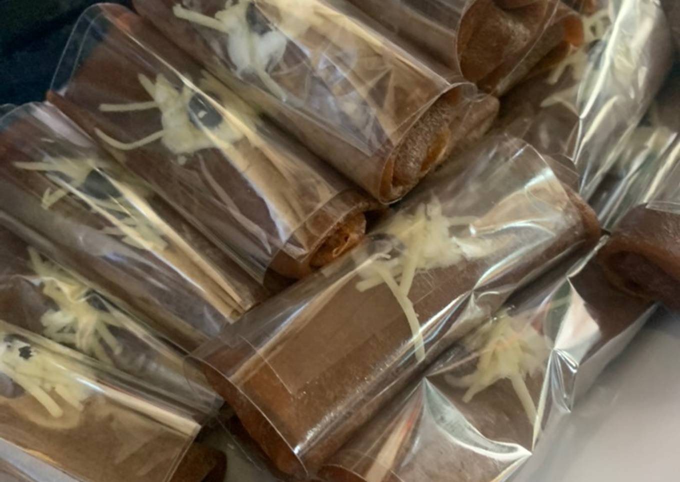 Dadar Gulung Pisang Coklat