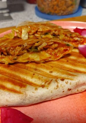 A picture of Cheeseburger wraps.