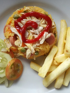 Una foto de Arroz con pollo