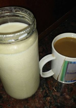 Una foto de Leche de soja