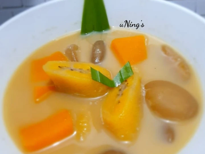 Cara Gampang Menyiapkan Resep  Kolak Labu, pisang, kolang-kaling tanpa santan dan gula pasir yang Enak, Sempurna