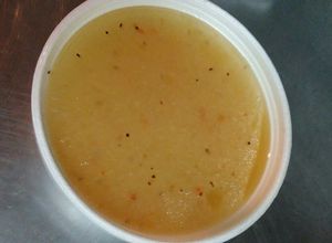 Una foto de Italian dressing. (Aderezo italiana)