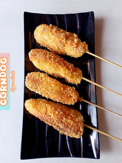 Foto resep Corndog 🇺🇸 (Sosis Mozza)
