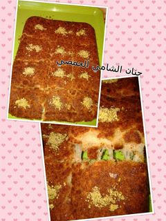 صورة لوصفة طريقة عمل كنافه كذابه وخبز الكعك
