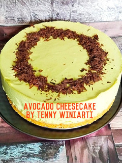 Foto resep Avocado cheesecake