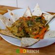 Tajín de pollo y verduras con miel