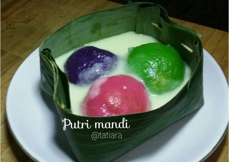 Resep Putri mandi Anti Gagal