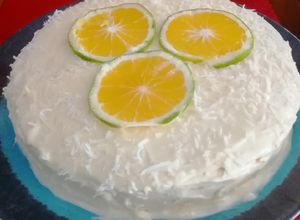 Una foto de Delicioso postre de limón 🍋 te encantará