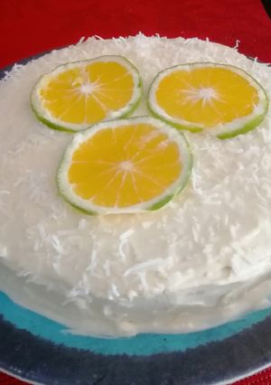 Una foto de Delicioso postre de limón 🍋 te encantará