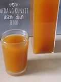 Wedang Kunyit Asem Daun Jeruk