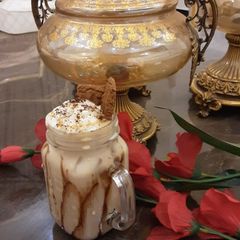 A picture of Ice cream coffee shake.